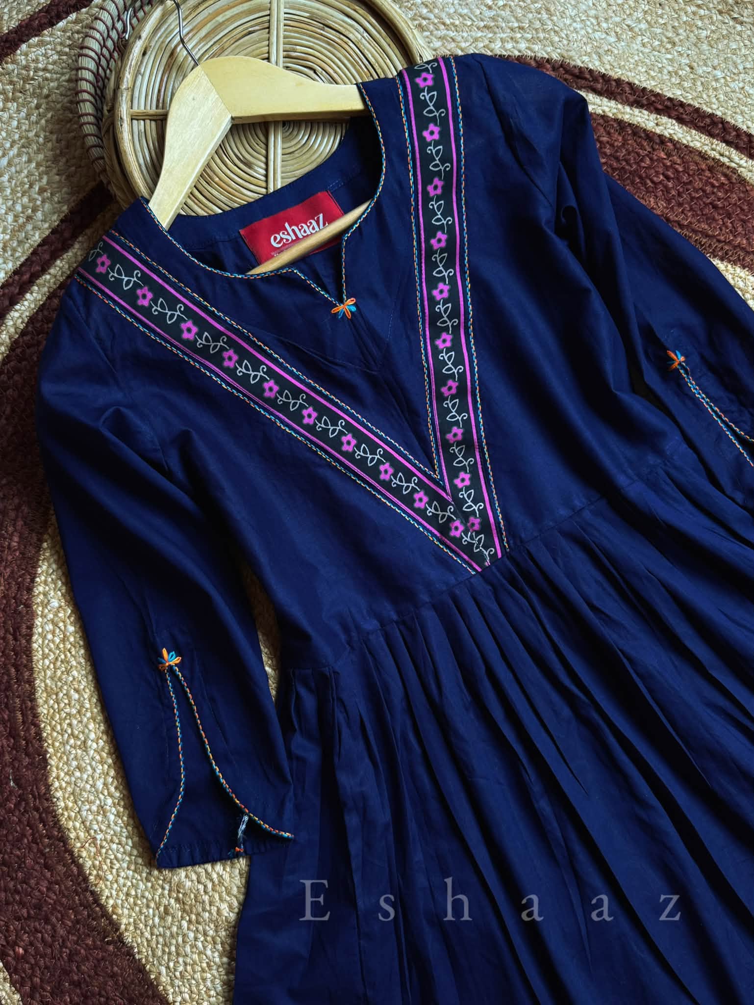 Eshaaz Pure Cotton Kurti — Nila